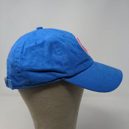 '47 Brand Women's Slideback Hat Blue Adjustable Embroidered Chicago Cubs Logo