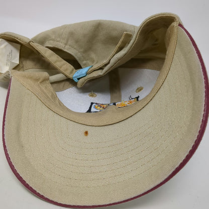 Beige Baseball Cap One Size New Mexico Kokopelli Balloon Cactus Embroidered Hat
