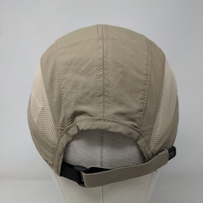Gadiemkensd Strapback Hat Tan Large Adjustable Mesh Trim Embroidered
