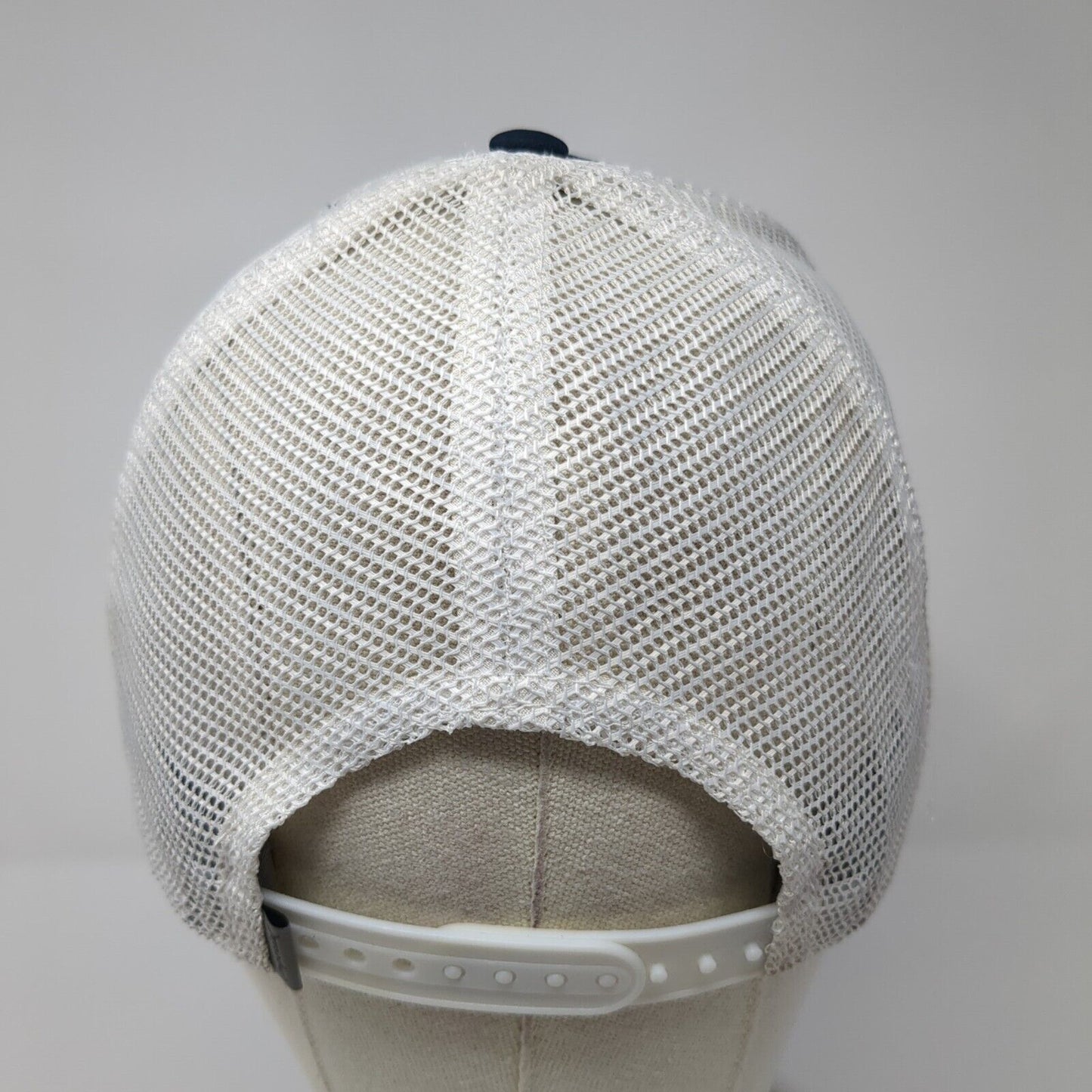 Windbrooker Snapback Trucker Hat Blue One Size Mesh Back Imperial