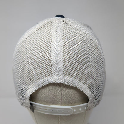 Windbrooker Snapback Trucker Hat Blue One Size Mesh Back Imperial