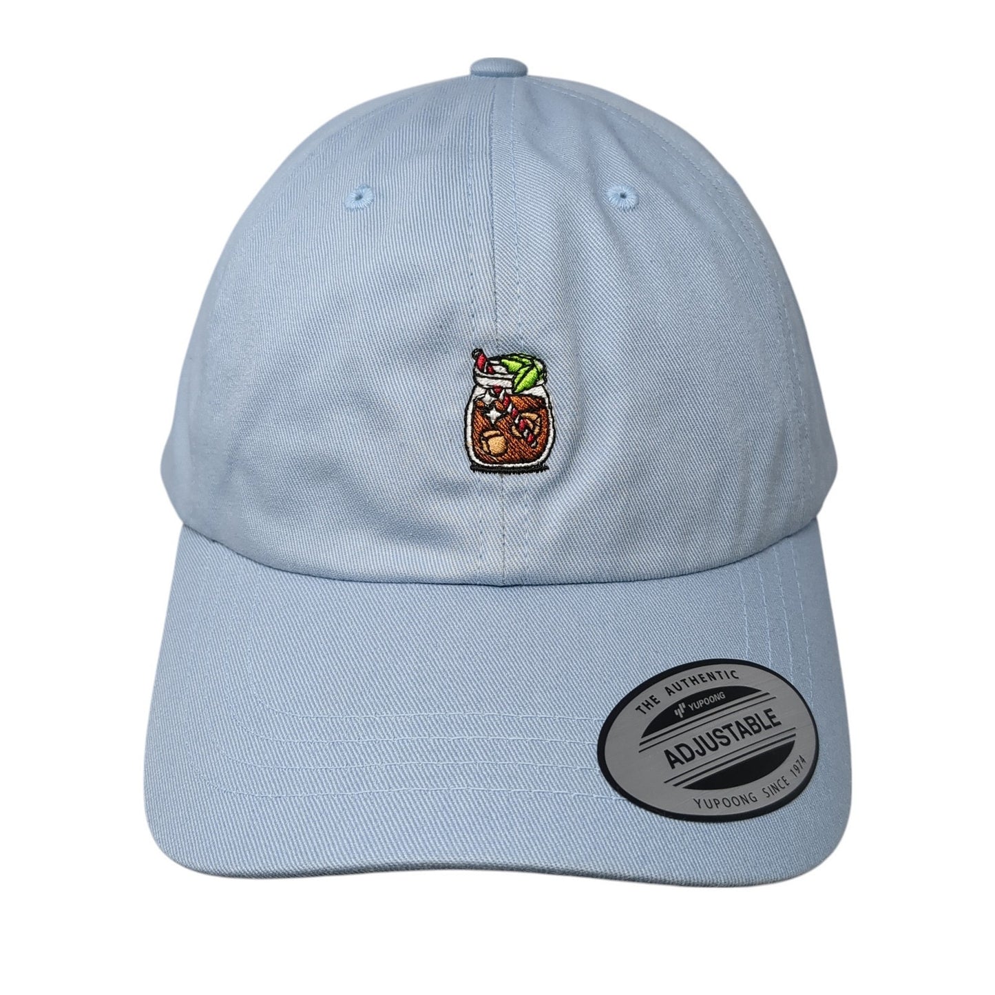 Cocktail Slideback Hat Blue One Size Adjustable The Classics Yupoong