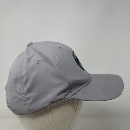 Colorado Heights Camping Resort Strapback Hat Gray OSFA American Dry Goods