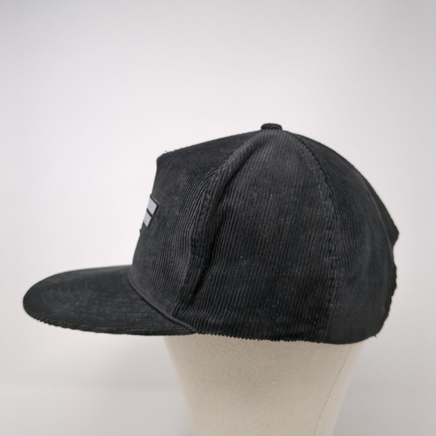 Consolidated Freightways Snapback Rope Hat Black One Size Corduroy