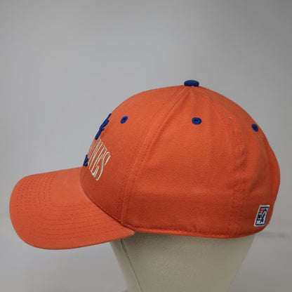 The Game Baseball Cap Orange Blue White One Size Kiva Dunes Golf Course Hat