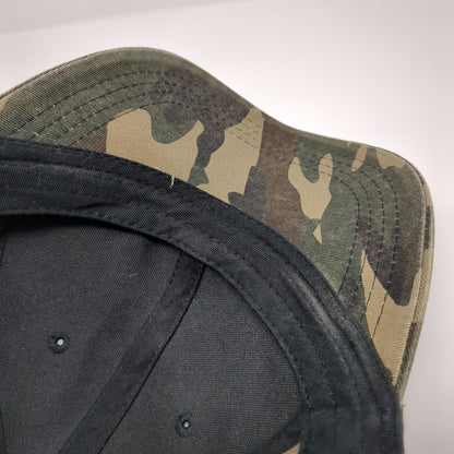 George Strapback Hat Camouflage OSFM Adjustable Vented Holes 6 Panel Blank