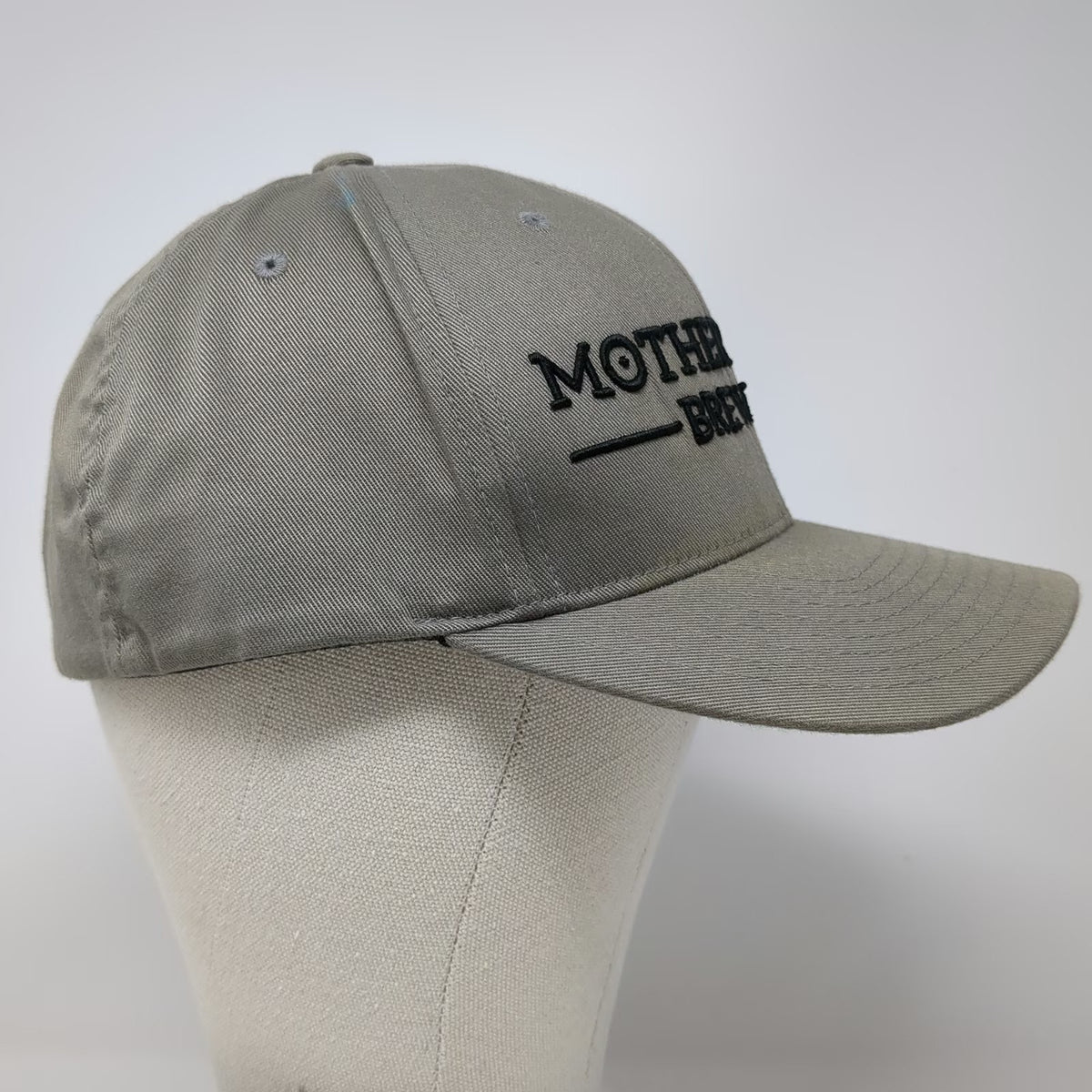 Flexfit Baseball Cap Gray XL Mother Earth Brew Co Love Your Craft Beer Hat