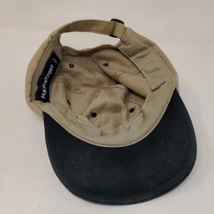 Everett Brothers Slideback Hat Tan OS Adjustable Vented Holes San Sun Sport