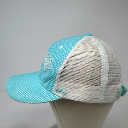 Mermaid Life Baseball Cap Blue S/M Strapback Mesh Back Embroidered Hat