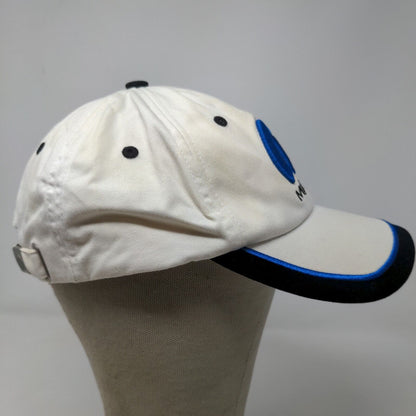 Mopar Men's Slideback Hat White Adjustable Embroidered Logo 100% Cotton