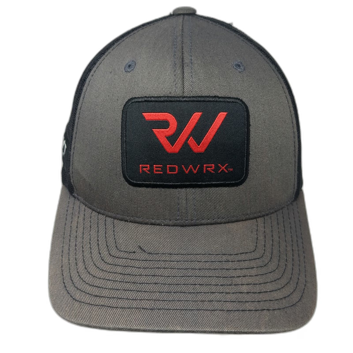 Hoyt Archery REDWRX Gray Trucker Hat One Size Snapback Mesh Logo Patch Hunting