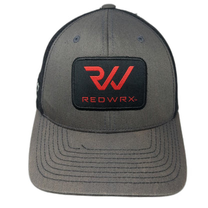 Hoyt Archery REDWRX Gray Trucker Hat One Size Snapback Mesh Logo Patch Hunting