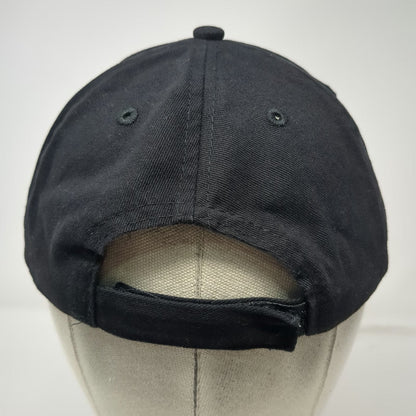 Starbucks Baseball Cap Black One Size Embroidered Cotton Strapback Hat Coffee