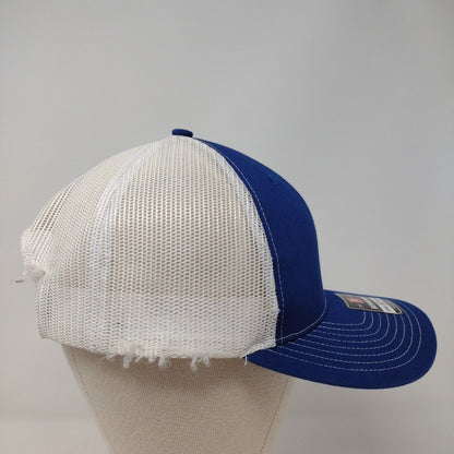 Murdock Fencing Inc. Snapback 112 Trucker Hat Blue OSFA Mesh Back Richardson
