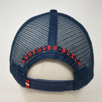Budweiser Anheuser-Busch Snapback Trucker Hat Multi OS Adjustable Mesh Back