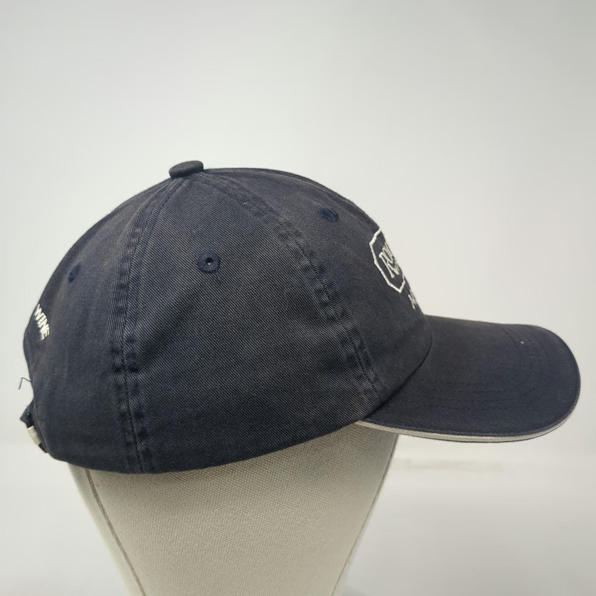 Port Authority Rombauer Vineyards Napa Valley Baseball Cap Blue One Size Hat