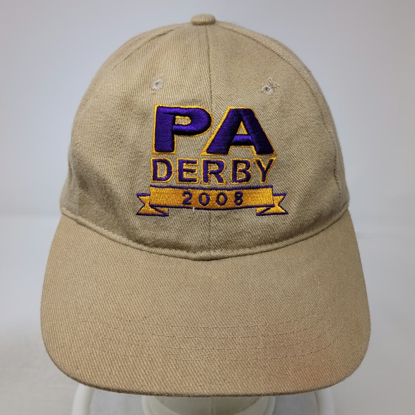 Dakota Shirt Company PA Derby 2008 Brown Hat Baseball Cap One Size Strapback