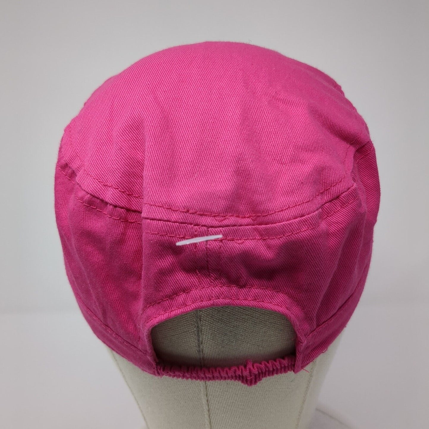 I Matter Cadet Army Cap Pink One Size Stretch Lightweight Vented Holes
