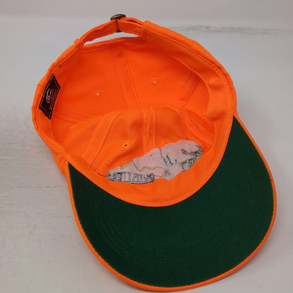Outdoor Cap Orange Baseball Cap OSFM Deer Buck Outfitters Mountain Hunting hat