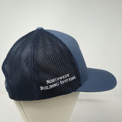 TravisMathew Trucker Hat Blue One Size Snapback Flexfit 110 Sunbelt Modular