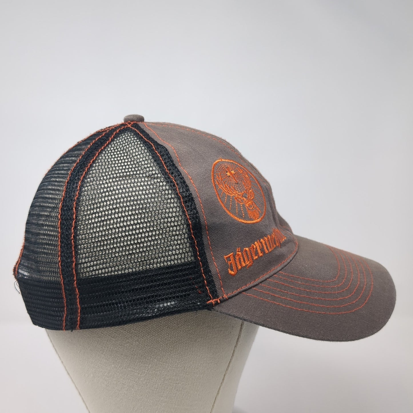 Jagermeister Trucker Hat Multicolor One Size Adjustable Embroidered Mesh Back