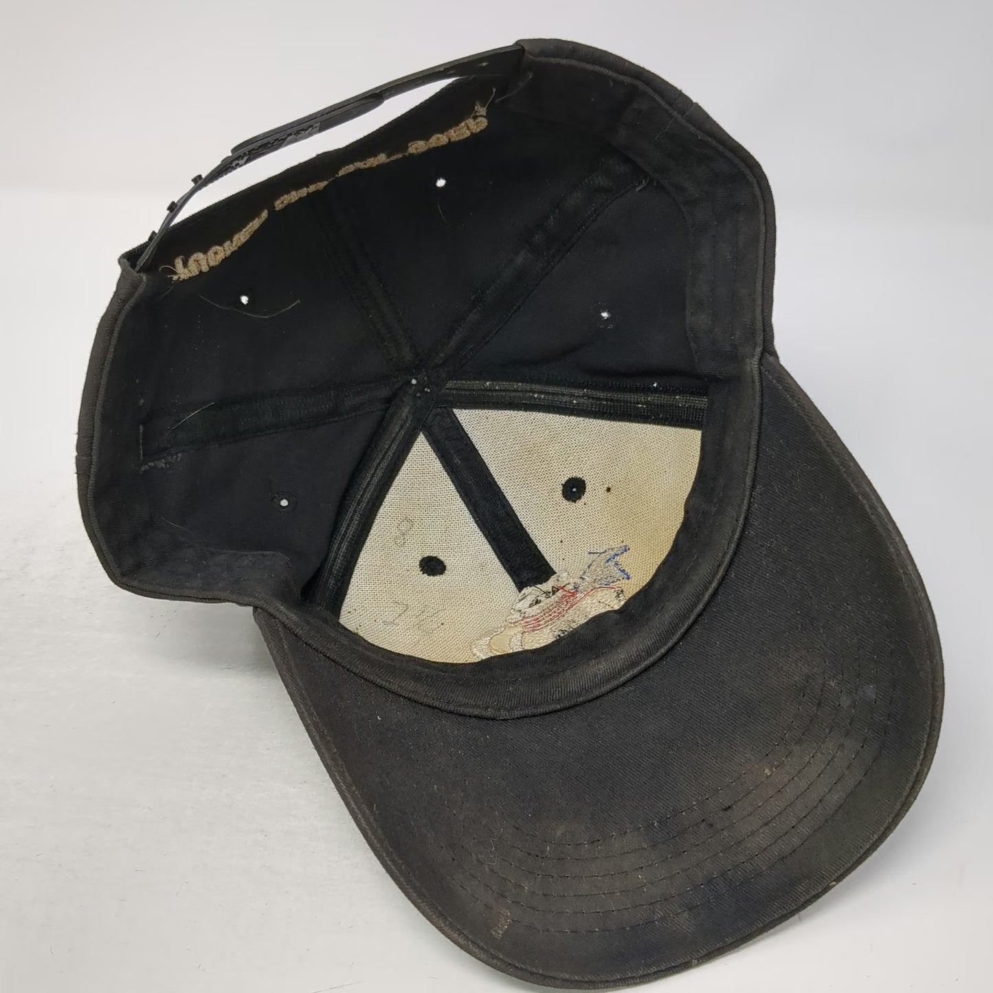 Tucker Sno-Cat Corp Snapback Black Hat OSFM Embroidered Mascot Logo Industrial