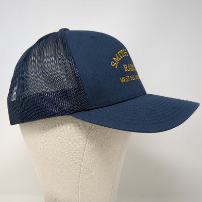 Yupoong Trucker Hat Blue One Size Smith Fork Ranch West Elk Wilderness Snapback