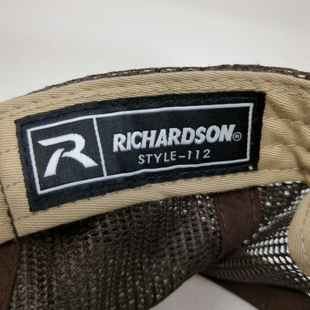 Richardson Trucker Hat Brown One Size Mesh Back Mountain Great Outdoors Hat