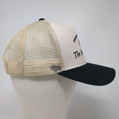 Almere Trucker Hat Beige One Size The Heartbreaker Dice Graphic Snapback Mesh