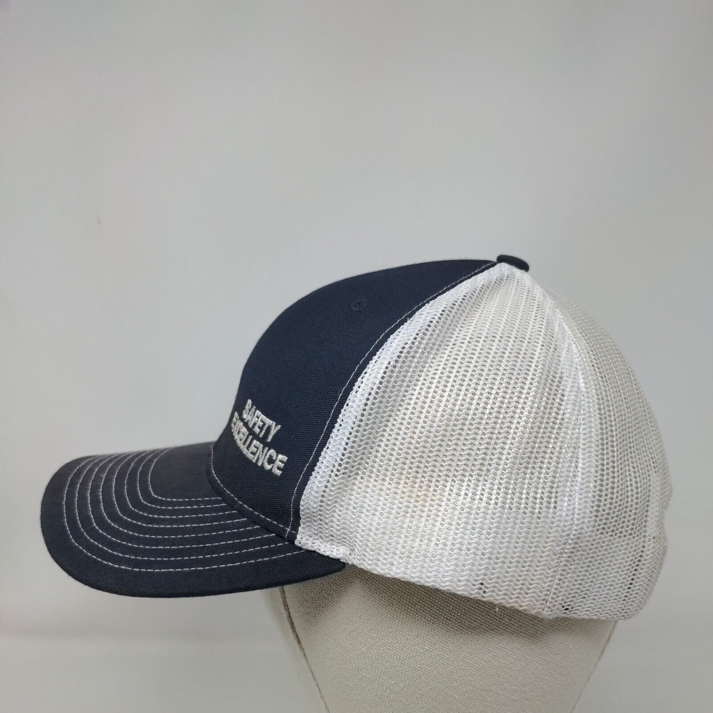 Rockwater Energy Solutions Safety Excellence Snapback Trucker Hat Blue One Size