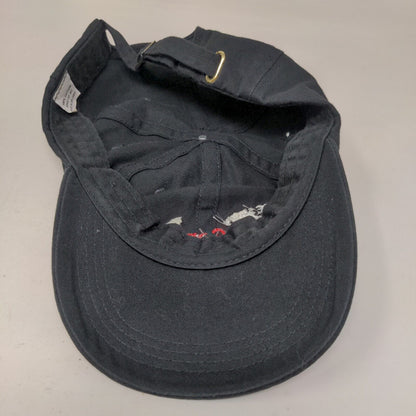 GE Supply Tech Center Adult Slideback Hat Black Fit All Adjustable Cotton
