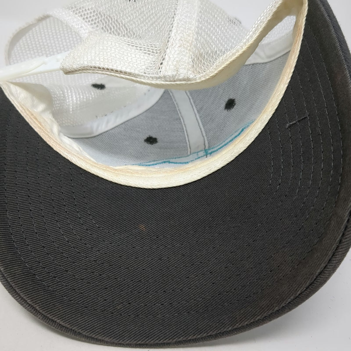 Ouray Trucker Hat Gray One Size Young Life Malibu Club Mountain Snapback Mesh