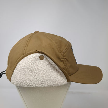 Columbia Trapper Brown One Size Sherpa Lined Ear Flaps Adjustable Outdoor Hat