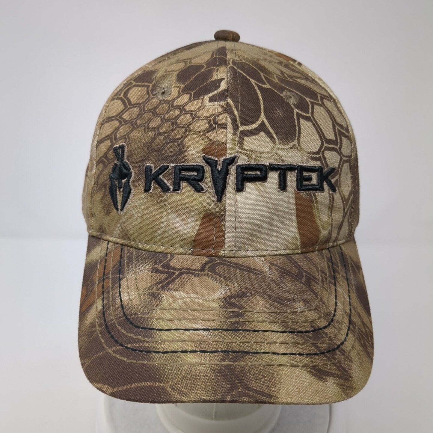 Kryptek Strapback Hat Camo One Size USA Flag 6 Panel Outdoor Cap