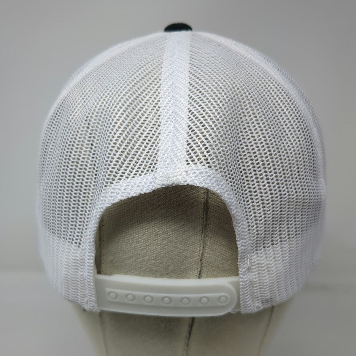 Yupoong Trucker Hat Black One Size Hometown Bar B Que Owl Logo Snapback Mesh