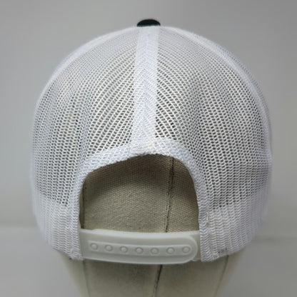 Yupoong Trucker Hat Black One Size Hometown Bar B Que Owl Logo Snapback Mesh