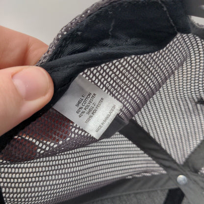 RS Rim Station Wyoming Snapback Trucker Hat Black OSFA Mesh Back Richardson