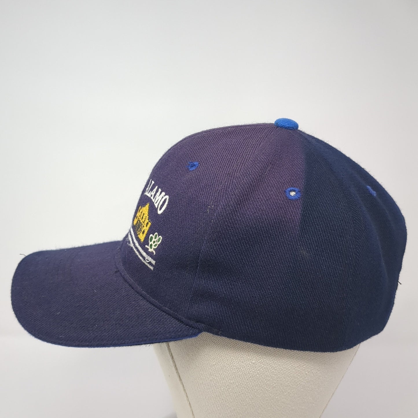 Alamo San Antonio Texas Baseball Cap Blue OS Adjustable Embroidered Patriotic