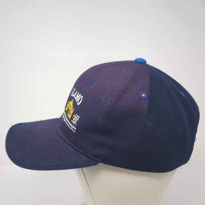 Alamo San Antonio Texas Baseball Cap Blue OS Adjustable Embroidered Patriotic