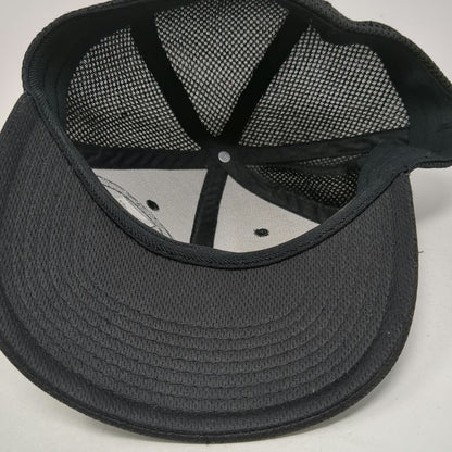 Baseball Cap Black L Mesh Back Stretch Fit Idaho Potatoes Certified Grown Hat