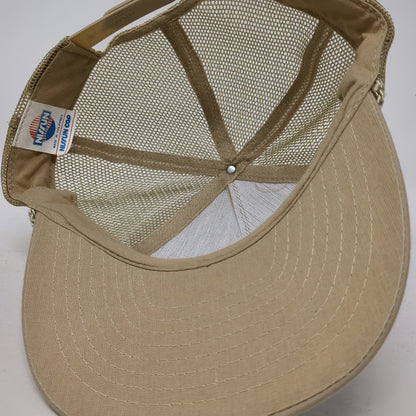 Nissun Cap Trucker Hat Beige One Size Huckstep House Movers Boise Idaho Rope