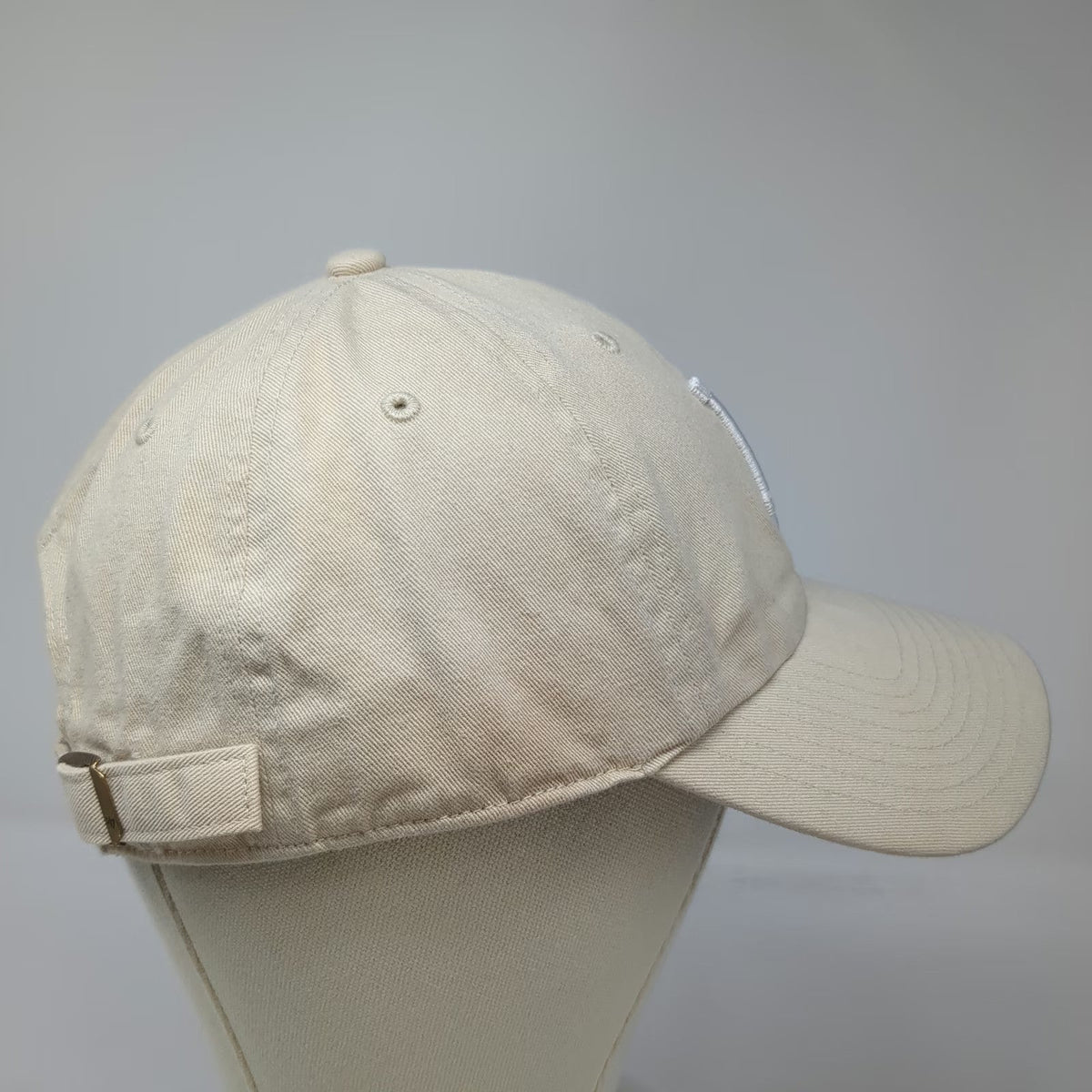 47 Los Angeles Dodgers MLB Baseball Cap Beige One Size Adjustable Strapback Hat