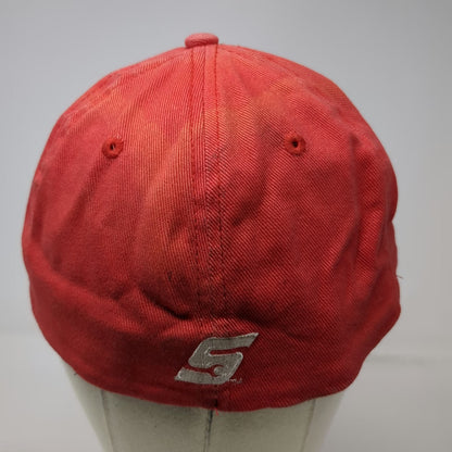 K-Products Baseball Cap Red One Size Snap-on Tools Logo Embroidered Elastic Hat