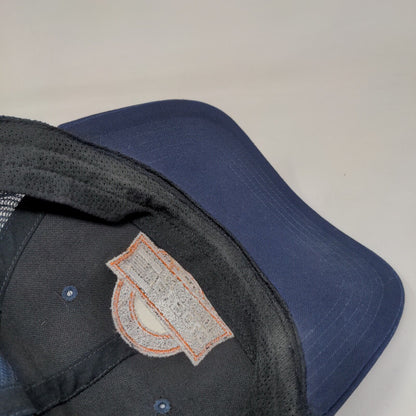 Reybold Construction Celebrating 35 Years Trucker Hat Blue OSFA Mesh Back