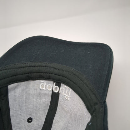 gopuff Slideback Baseball Cap Black One Size Adjustable Embroidered 6 Panel