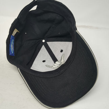 Surfware Hawaiian Classics Baseball Cap Black OSFM Hang Loose Hawaii Shaka Hat
