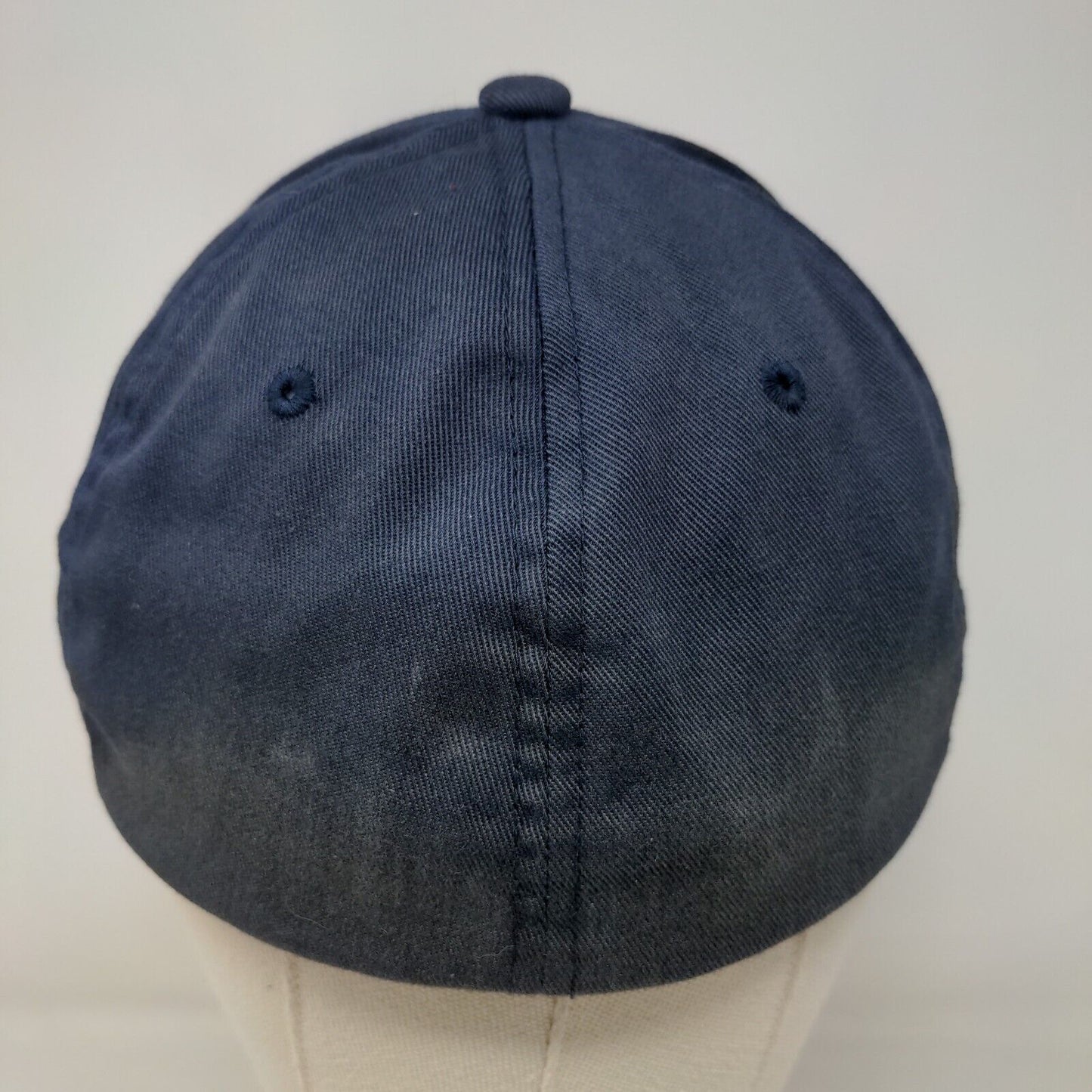 Flexfit Men's Fitted Hat Blue Size L/XL Embroidered Asphalt Army Logo