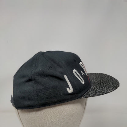 Nike Air Jordan Boy's Toddler Hat Black Embroidered Spell Out Jumpman Logo