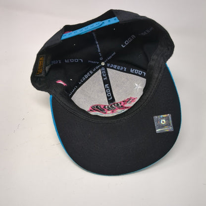California Republic Snapback Hat Multi One Size Embroidered Leader LOGA