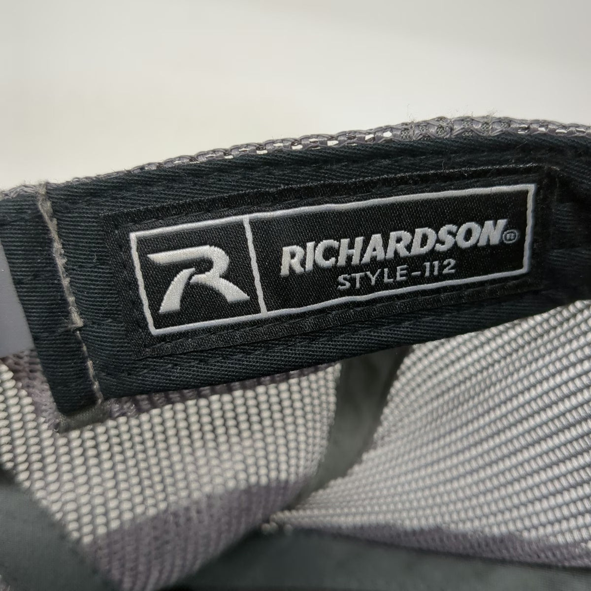 Richardson Trucker Hat Black One Size Snapback Mesh JR Landscaping Tree Logo